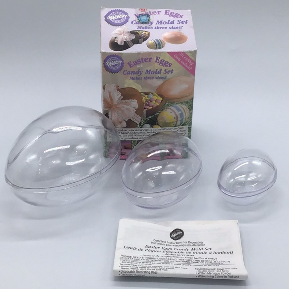 Wilton Easter Egg Candy Mold Set